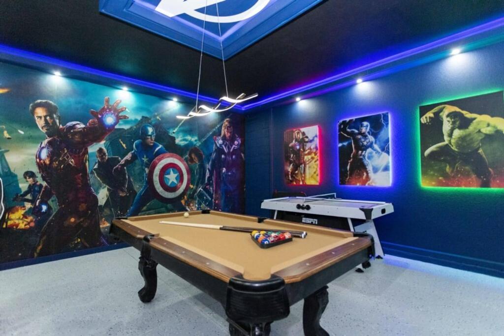 6 Bedrooms Pool And Game Room - 2 Miles To Disney 7817 올랜도 외부 사진