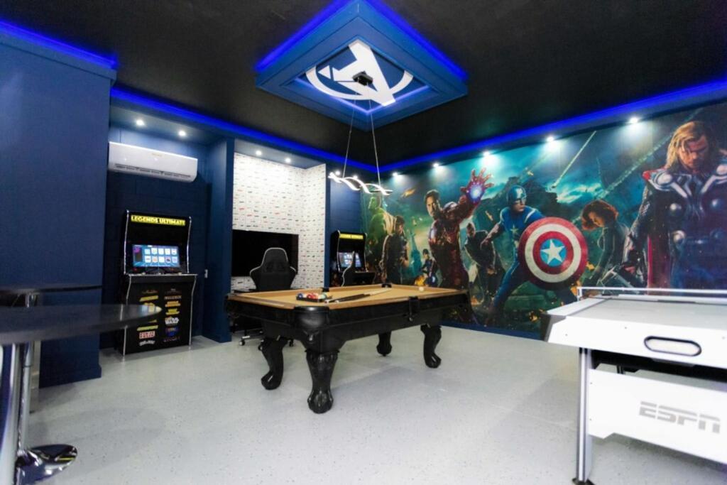 6 Bedrooms Pool And Game Room - 2 Miles To Disney 7817 올랜도 외부 사진