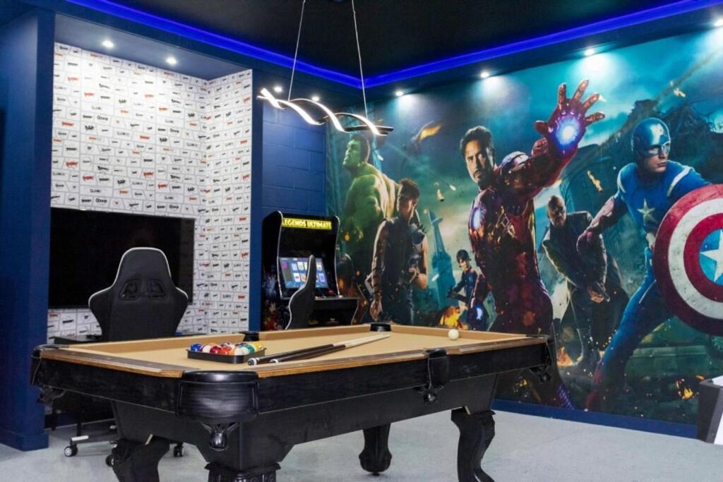 6 Bedrooms Pool And Game Room - 2 Miles To Disney 7817 올랜도 외부 사진