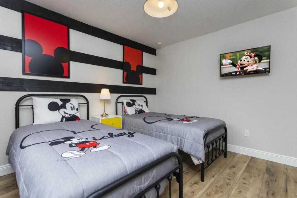 6 Bedrooms Pool And Game Room - 2 Miles To Disney 7817 올랜도 외부 사진